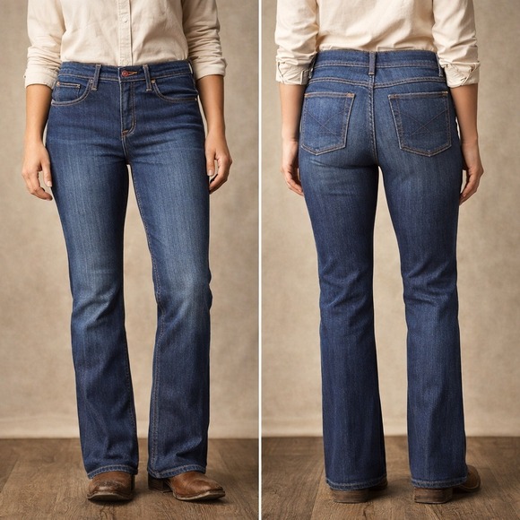 Cinch Denim - Cinch Jenna 32R Slim Bootcut Stretch Denim Western Jeans 32x32